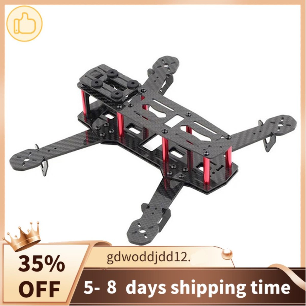 Cao Cấp QAV250 Sợi Carbon Khung Mini Quadcopter Khung RC Muticopter Drone Khung Không Lắp Ráp Bộ Khu