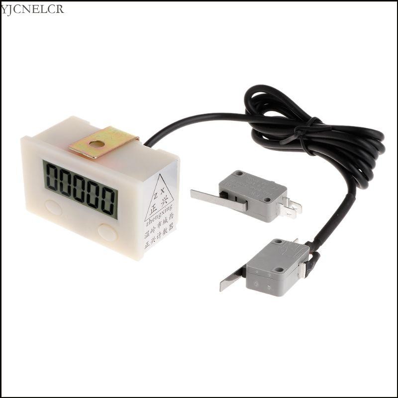 YJCNELCR Digital Tally Counter Forward Digital Counter Panel Gauge 5 chữ số Punch Counter