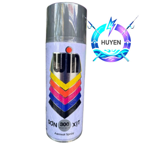 Sơn xịt Win 300 (màu bạc)