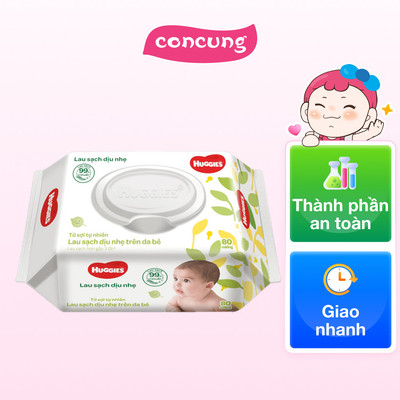 Khăn ướt Huggies 80 miếng