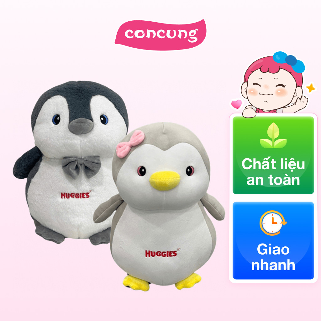 QT Huggies - Thú bông chim cánh cụt