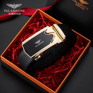  Thắt lưng nam cao cấp FALAMAONE Dây nịt nam da bò LEANO fullbox PD845 