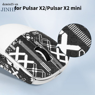 Jinhf Chống Trượt Chuột Miếng Dán Cho Pulsar Xlite X2 / X2 MINI Chuột Cầm Băng Trượt Thằn Lằn Da Hút Mồ Hôi Tất Cả Bao Phụ Kiện Chơi Game HOT