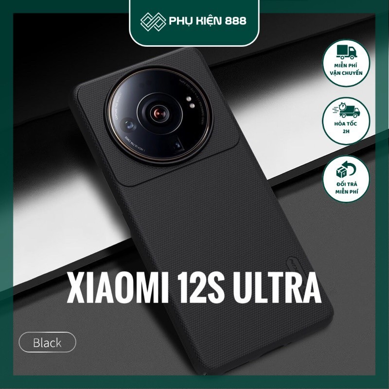 Ốp Nillkin Ốp lưng Xiaomi 12S Ultra chính hãng Nillkin dạng sần
