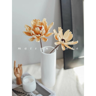 Hoa khô bắc âu ling jian lotus nhập khẩu cắm bình trang trí maison d’éte 025