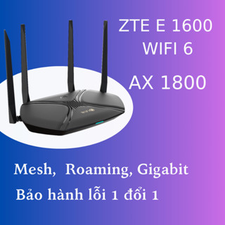 [ English ] Bộ Phát WiFi ZTE E1600  WiFi MESH Xuyên Tường Chuẩn WiFi 6 AX1800 đã qua sử dụng
