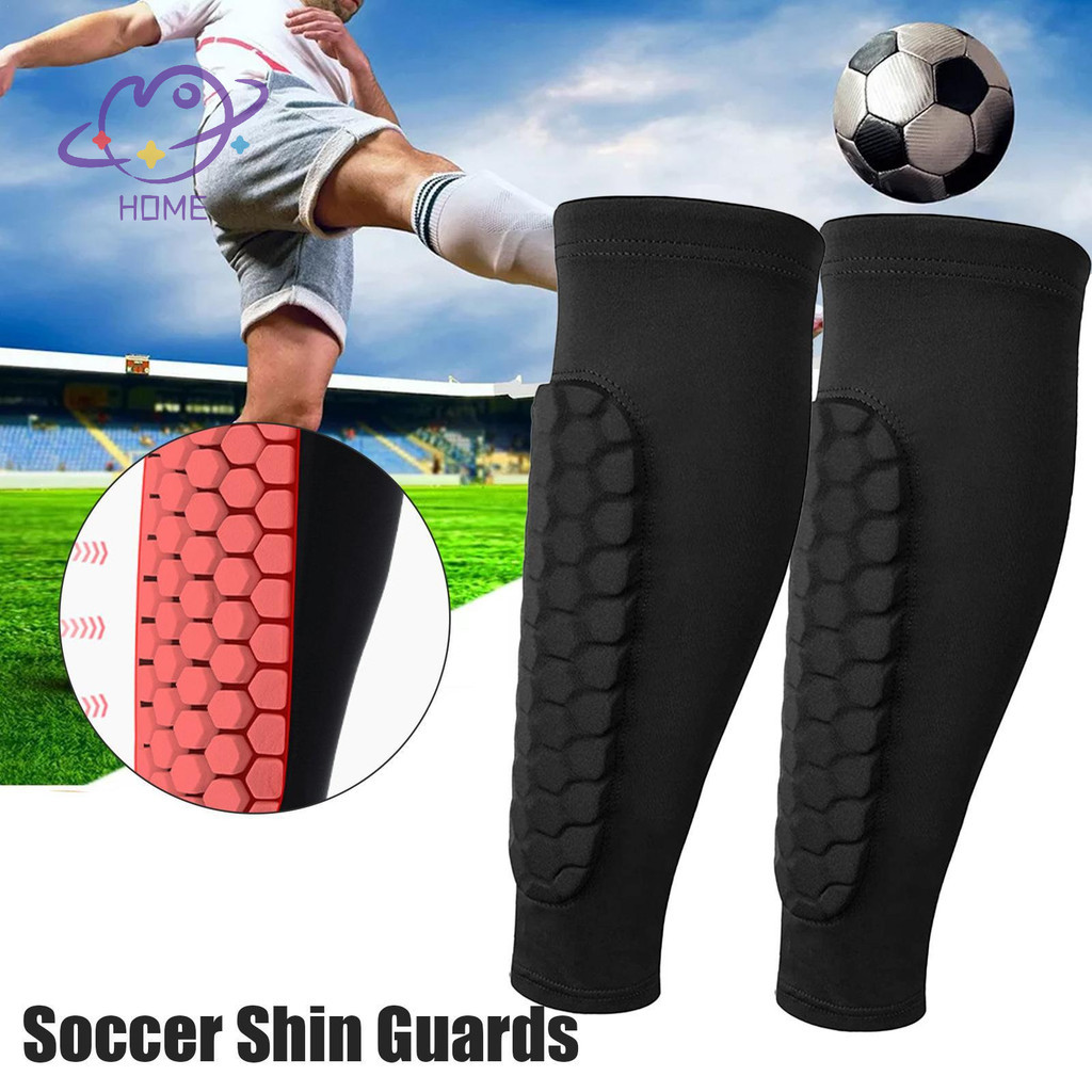 [mayhome] 1 Cái Tổ Ong Shin Guards Bóng Đá Thể Thao Legging Shinguards Leg {TH}