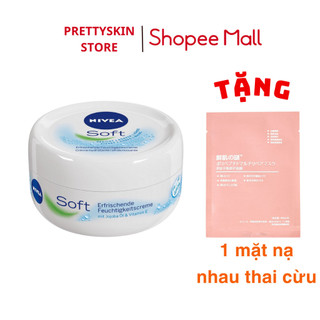 Kem Dưỡng Ẩm Nivea Soft nhập khẩu Đức Dưỡng Ẩm Và Cải Thiện Tình Trạng Khô Da, Nứt Nẻ 200ml