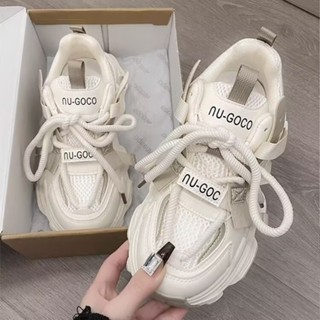 Giày bốt lưới thoáng khí mẫu nữ đế dày trăm với sự bùng nổ của những người nhỏ để tăng chiều cao của giày thể thao thông thường