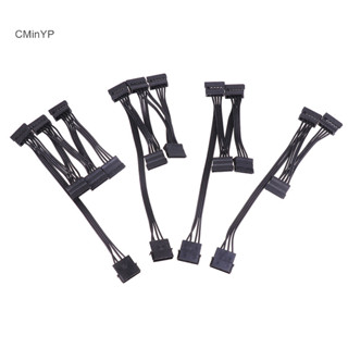 Cminyp 4Pin 1 Nam Đến 3 / 4 / 5 / 6 Nữ Bộ Chia Nguồn SATA Cáp Ổ Cứng XHG