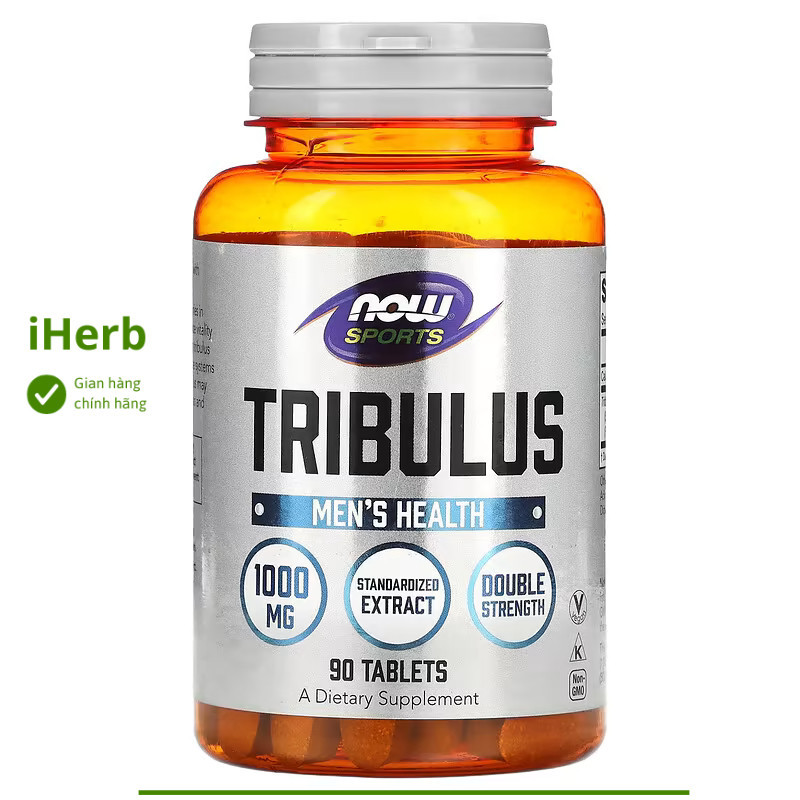 Viên uống dinh dưỡng thể thao Sports Tribulus 1000 mg 90 viên của Now Foods - iHerb Việt Nam