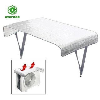 Aternee Air Cover Tấm che nắng không khí ngoài trời Phim cách nhiệt Vỏ điều hòa không khí