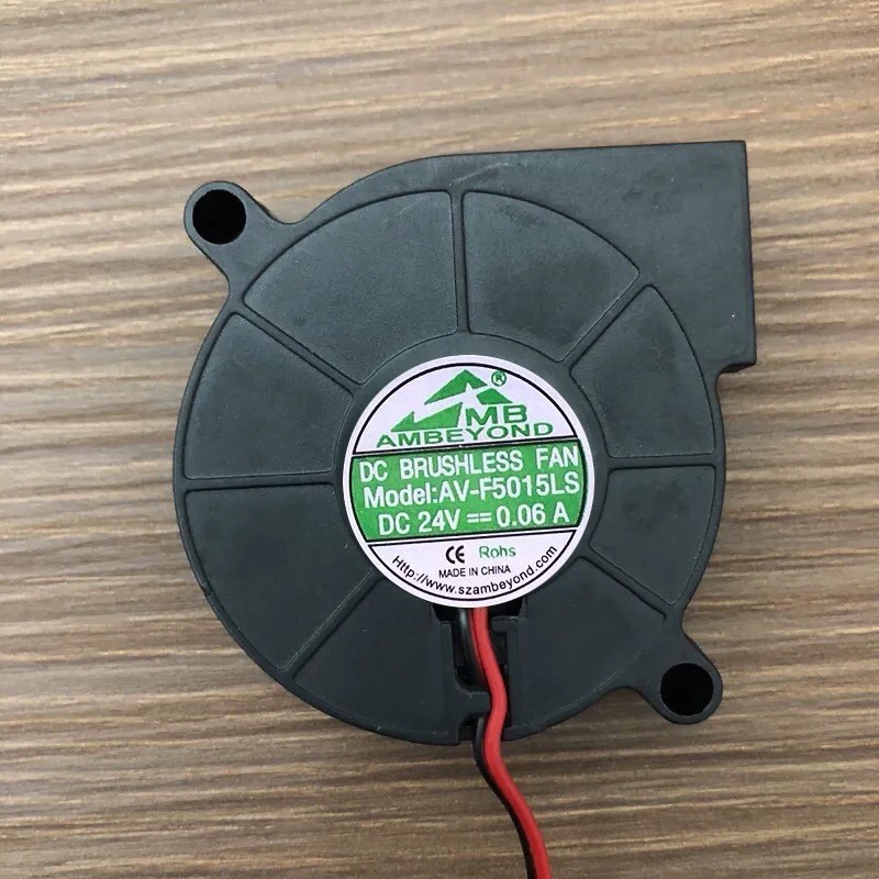 Quạt tạo độ ẩm siêu yên tĩnh AV-F5015LS 5CM Turbo Blower 5015 24V 0.06A