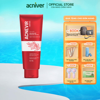 Combo 3 Sữa Rửa Mặt Acnevir Santafa tinh chất rễ cam thảo ngừa mụn, giảm dầu nhờn, giữ ẩm cho da nhạy cảm - Tuýp 100g