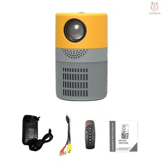 [Bb] Máy chiếu Video LED YT400 Rạp hát tại nhà Máy chiếu phim Máy chiếu Mini Máy chiếu trong suốt di động