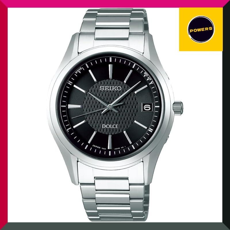 [Seiko Watch] Dolce Solar Radio Controlled Watch SADZ187 Men's Black
[Seiko Watch] Dolce Solar Radio