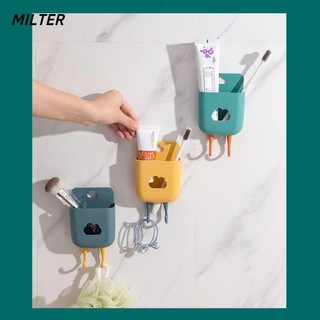 Giá đỡ điện thoại/điều khiển từ xa/điện thoại gắn tường không đục lỗ có móc treo