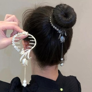 Kẹp Tóc Đuôi Ngựa Tulip Kẹp Tóc Sáng Tạo Phong Cách Trung Hoa Nữ Kẹp Tóc Phụ Kiện Tóc