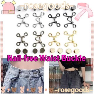 Bộ nút bóp lưng quần thời trang 27/32mm có thể tháo rời cho nam và nữ