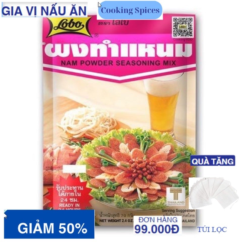 Bột làm nem chua Lobo Thái Lan