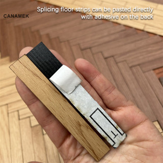 Canamek 1 Túi 1: 12 Nhà Búp Bê Thu Nhỏ Cắt Lát Sàn Mô Hình Sàn Veneer Giấy Dán Tường Sàn Phòng Khách Trang Trí Phòng Ăn Đồ Chơi CSF