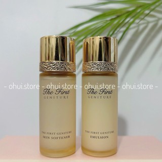 Combo hoa hồng và sữa dưỡng tái sinh da OHUI The First Geniture 2 x 20ml