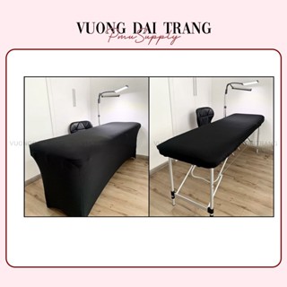 Dcpx Vương Đài Trang chính hãng - Ga/ Drap bọc giường spa, nối mi, massage, phun xăm thẩm mỹ vải thun co giãn 4 chiều