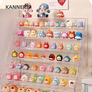 Eutus Pop Bean Display Stand, Giá trưng bày sản phẩm nhiều lớp Giá thang Hộp đựng búp bê Mini, Giá trưng bày lưu trữ Dung lượng lớn Màn hình nhân vật Pop Mart trong suốt