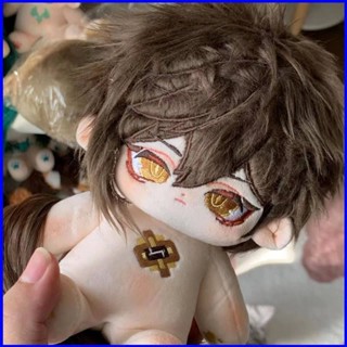 20cm Genshin Impact Zhongli Sang Trọng Búp Bê Có Thể Ăn Mặc Đồ Chơi Nhồi Bông Cho Trẻ Em Trang Trí Nhà Quà Tặng Cho Bé Gái Bộ Sưu Tập