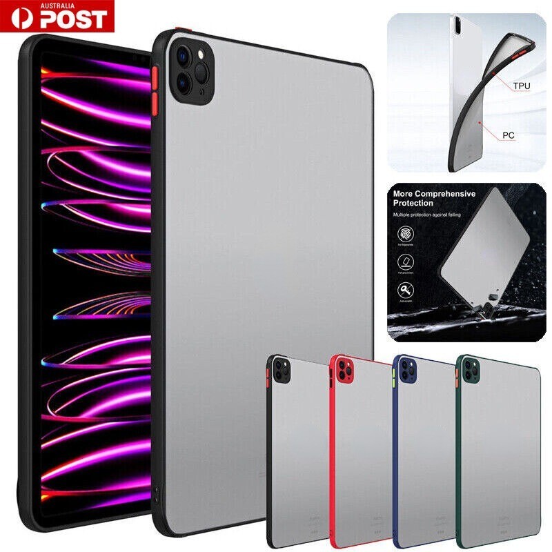 Ốp điện thoại TPU Mềm Cho iPad M2 M4 Air 6 Pro 11 "12.9" 13 "2024 Mini Gen 5 6 7 8 9 10 10.2" 9.7 "i