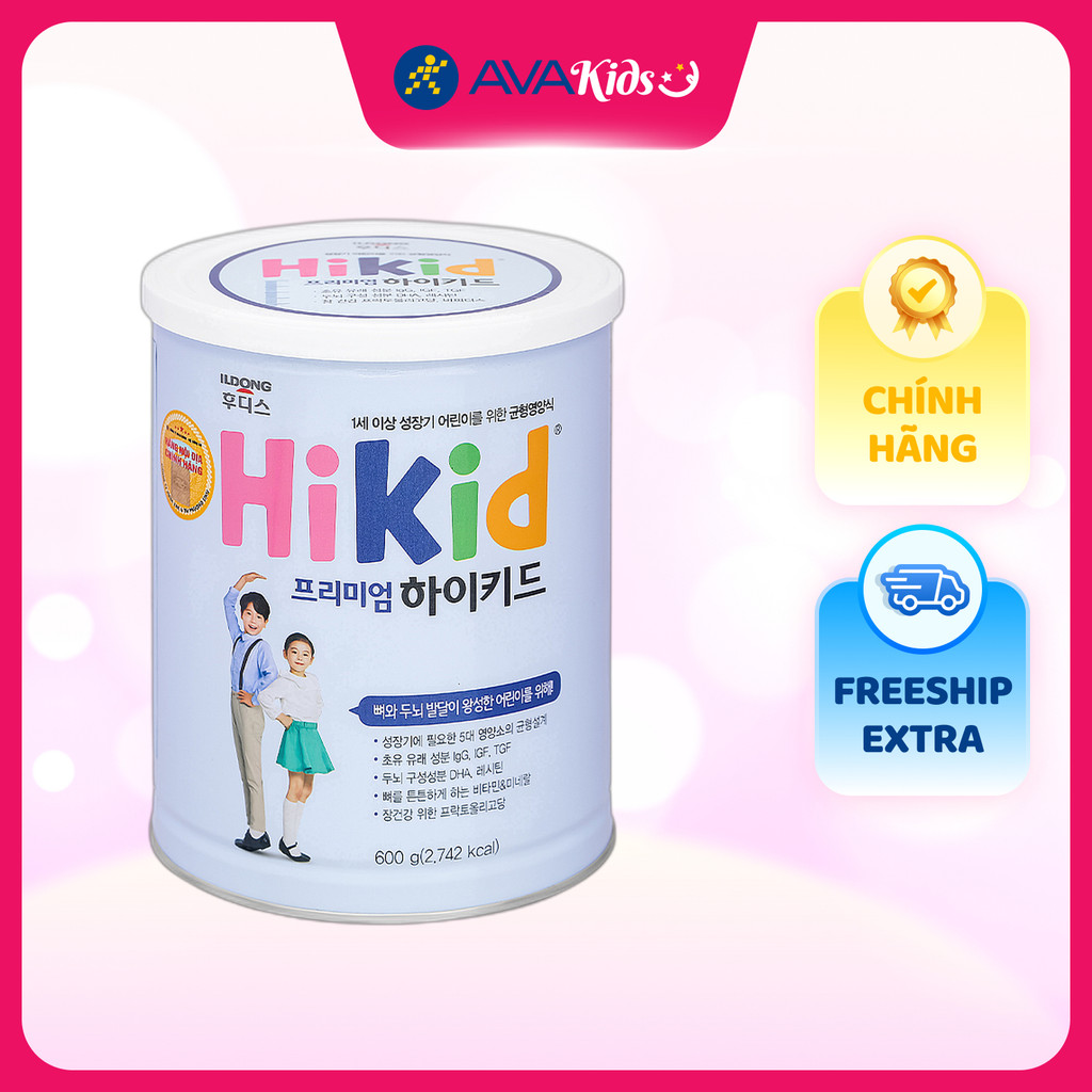 Sữa bột Hikid Premium (sữa non) 600g (1 - 9 tuổi)