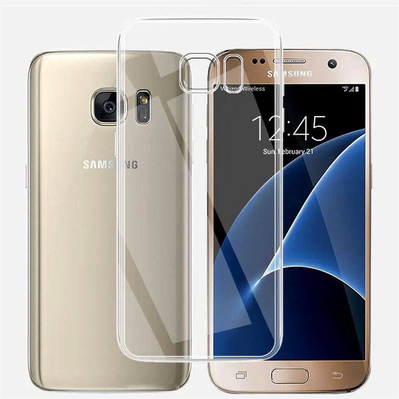 Dành Cho Samsung Galaxy Note 5 5.7 inch SM-N920 N9208 N920T N920A N920F N920S Mỏng Mềm Trong Suốt Si