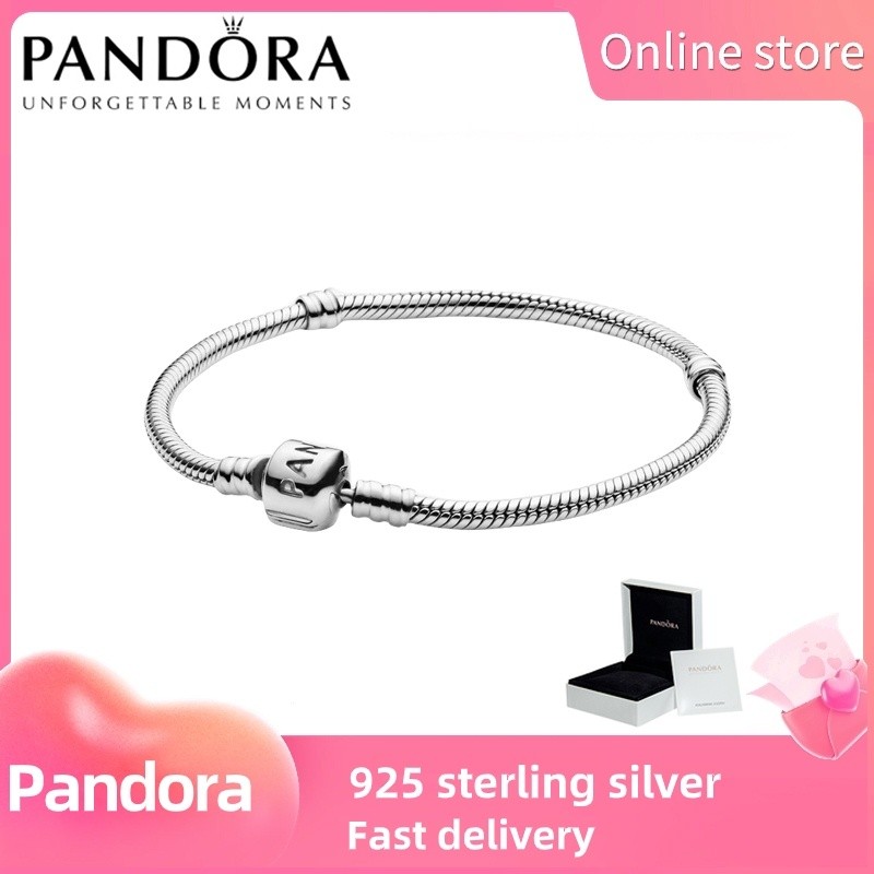 Pandora vòng tay bạc S925 - Rắn chuỗi khoảnh khắc