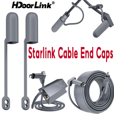 Mũ cuối cáp HdoorLink Starlink cho bộ chuyển đổi Starlink và Gen 2 / Gen 3 Cáp Starlink Mũ bảo vệ cáp Vỏ silicon bảo vệ