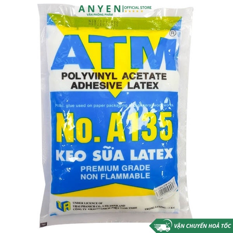 Keo sữa túi dán giấy dán tường
