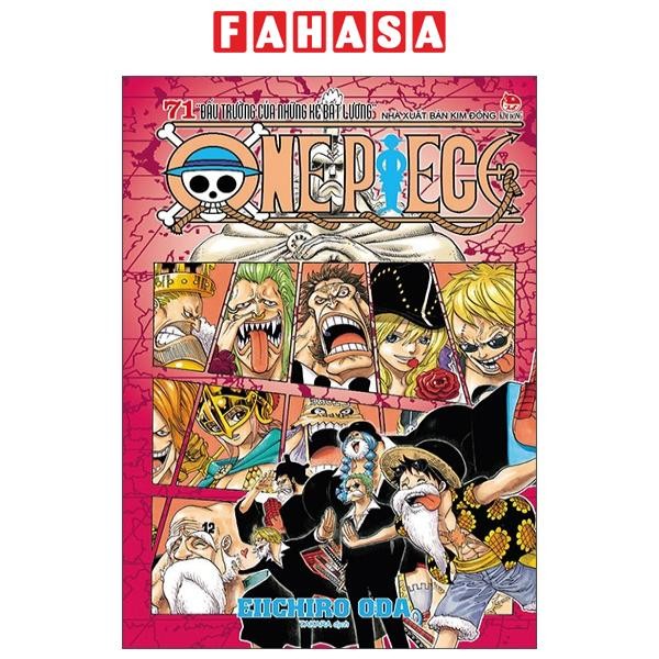 Sách - One Piece - Tập 71 - Đấu Trường Của Những Kẻ Bất Lương - Bản Bìa Áo (Tái Bản 2025)