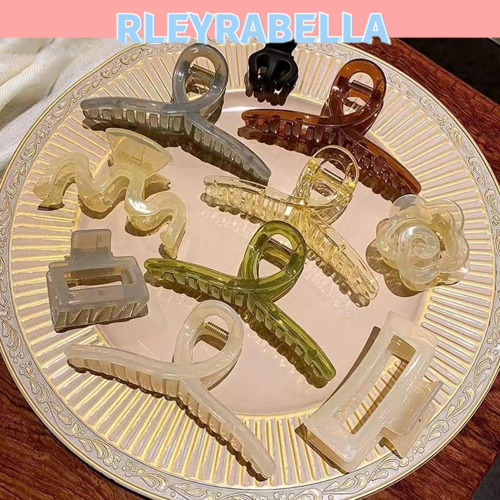 RLEYRABELLA 32 / 67 Cái / bộ Kẹp Vuốt Tóc, Kẹp Tóc Mũ Màu Kẹo, Phụ Kiện Tóc Barrette Màu Trơn Kẹp Đu