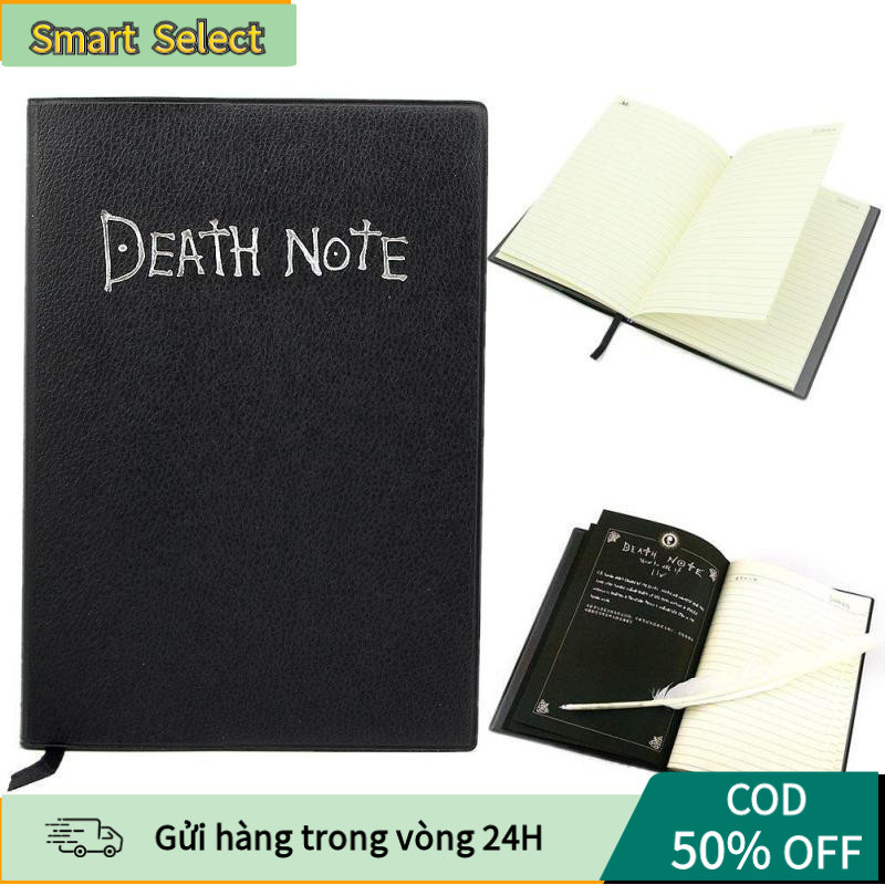 [COD] Death note [Có hộp và tặng kèm bút lông, kẹp sách] sổ death note sổ anime/sổ note/sổ da
