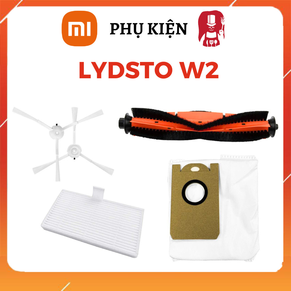 Phụ kiện robot Xiaomi Lydsto W2 _ Phụ kiện thay thế robot hút bụi Xiaomi Lydsto OTNT