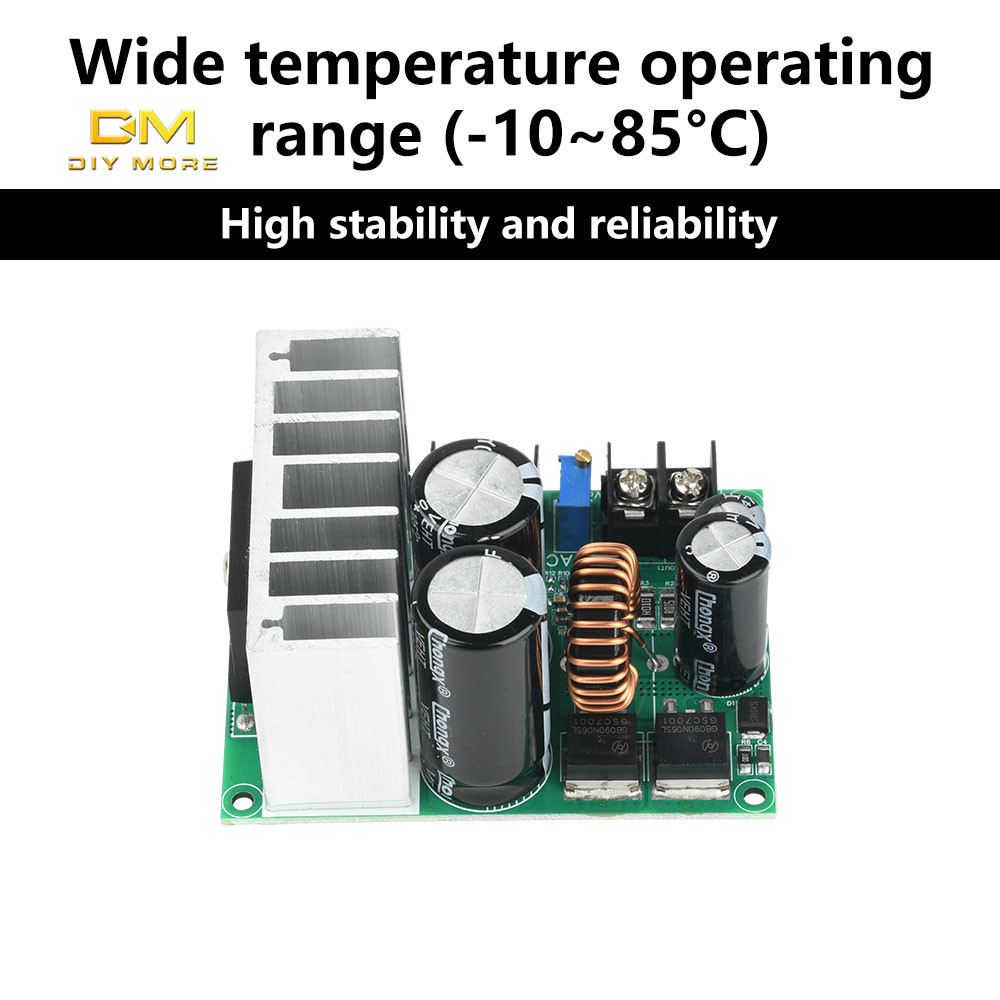 DIYMORE AC 5-25V / DC 8-38V Đầu vào Dc 3.3-32V Đầu ra Điện áp thấp Ac-Dc Buck Mô-đun nguồn Dc-Dc Điề