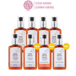  Tinh dầu dưỡng tóc Raip Argan Hair Oil R3 dưỡng mềm mượt tóc hương thơm dịu nhẹ 100ml 