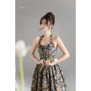  TIELA Đầm váy hoa dáng dài-Lenora Dress 