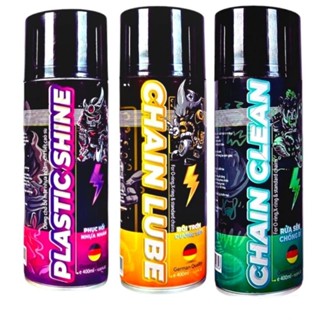  Chai xịt dưỡng sên rửa sên phục hồi nhữa nhám SPRAYKING mẫu mới chính hãng 