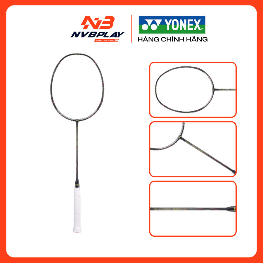 Vợt Cầu Lông Li-Ning 3D Calibar 001C - Black - 3O (Chưa Căng Dây) - Hàng Chính Hãng