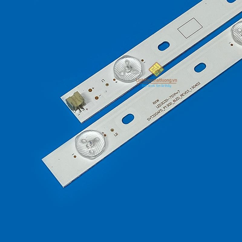 Bộ LED tivi TOSHIBA 32P1300/ 32P1303VN/ 32P1400VN/ 32L2400/ 32L2450 (3 thanh N2)- Điện tử Phương Huy