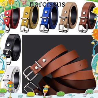 Narcis dây da trẻ em bé trai bé gái retro quần áo thắt lưng