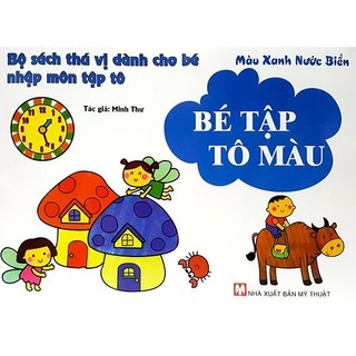 Sách - Bé Tập Tô Màu - Màu Xanh Nước Biển