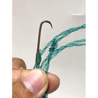 Lưỡi Câu Lươn Hàng Thủ Công (Dây Gân) Dài 1m1