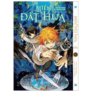 Sách Miền Đất Hứa - The Promised Neverland - Tập 8 - Phiên Bản Bìa Trắng (White Ver)