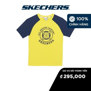 Skechers Bé Trai Áo Thun Tay Ngắn Thường Ngày - SL223B267-001P (June_Live)
